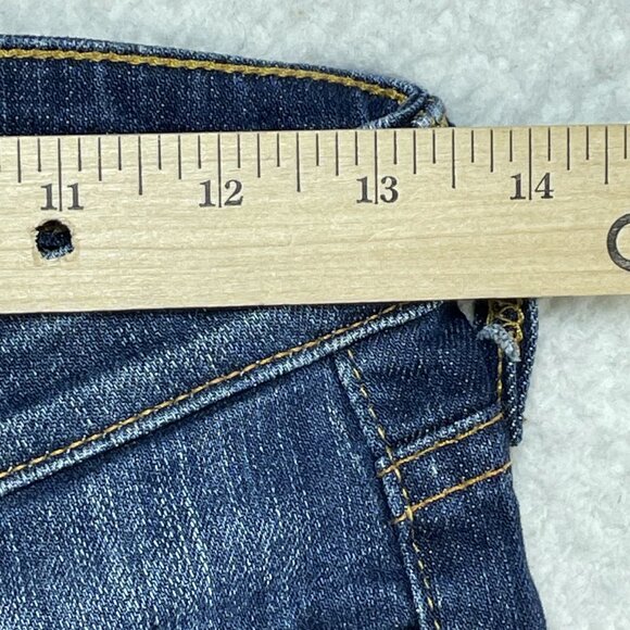 Adriano Goldschmied Jean Shorts Womens 25 Blue Malibu Bermuda Length 26x14 - Picture 4 of 10